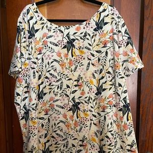Ava and Viv floral blouse